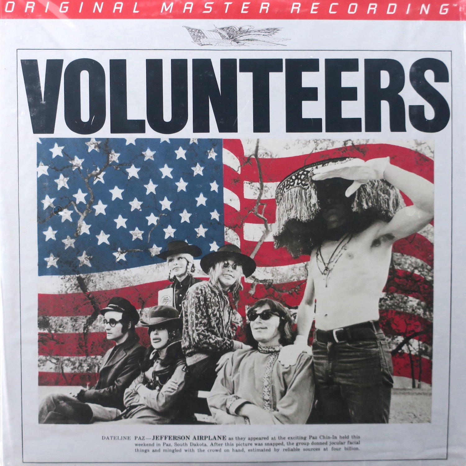 Jefferson Airplane 'Volunteers' MFSL 45rpm 180g Vinyl 2LP Record - Audiophile Edition for Music Collectors & Vinyl Enthusiasts - Perfect for Home Listening & Vintage Sound Systems