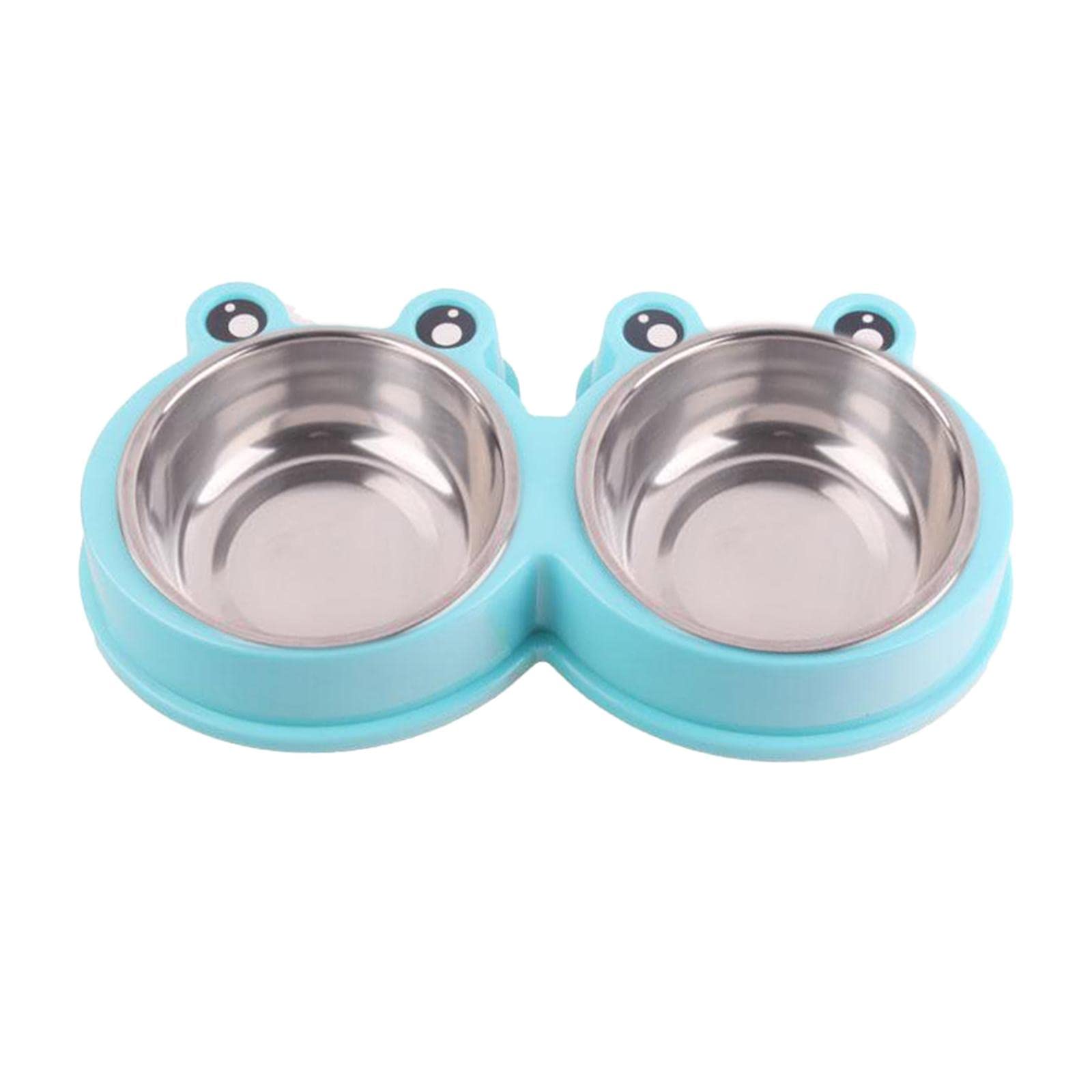 Elevated Pet Food Bowl Stand for Dogs & Cats - Blue, Perfect for Feeding & Snacks