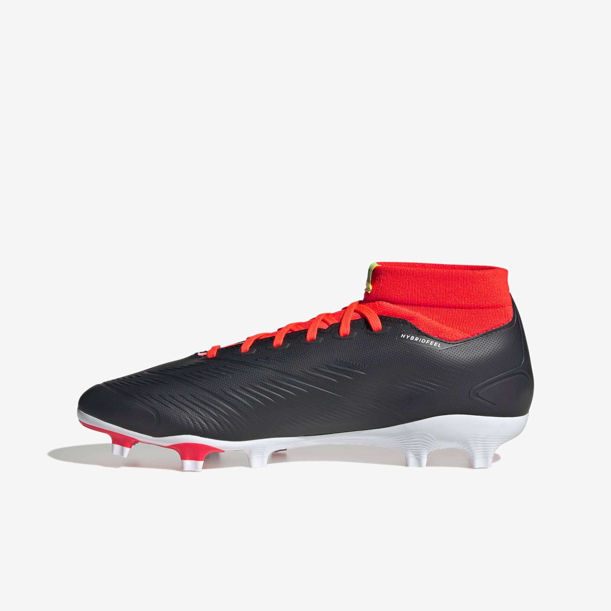 adidas Predator 24 League Soccer Cleats - Men's Firm Ground Football Shoes for Training & Matches | Lightweight & Durable FG Boots for Artificial Grass & Turf Fields