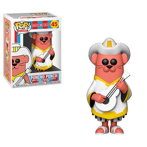 Funko Pop! Vinyl Figure - Poncho Punch Otter Pops Collectible Toy #45 | Perfect for Pop Culture Fans, Office Decor & Gift Ideas