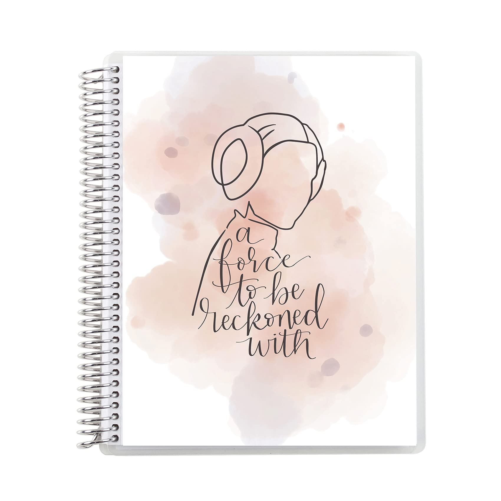 Star Wars Watercolor Leia Spiral Notebook - 8.5