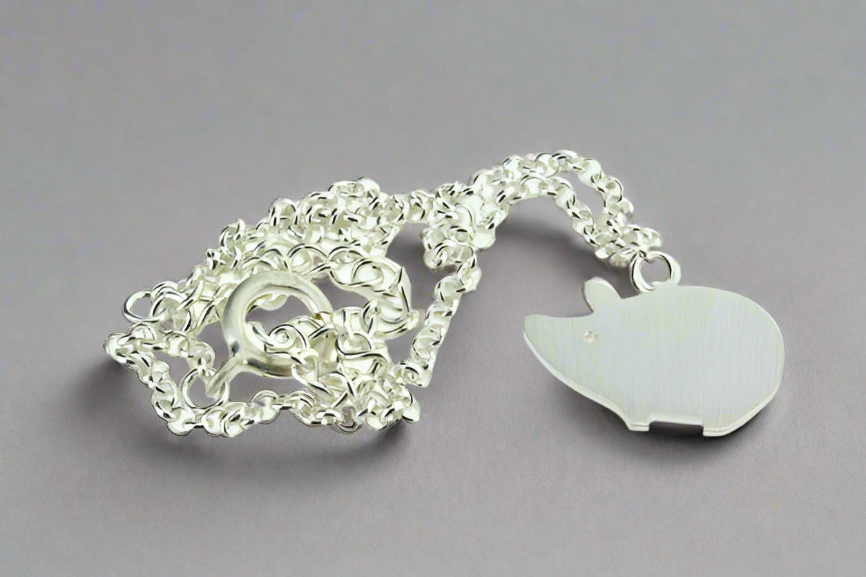 Little Pig Bracelet - Sterling Silver Cute Animal Jewelry for Women & Girls - Perfect for Gifts, Birthdays & Everyday Wear