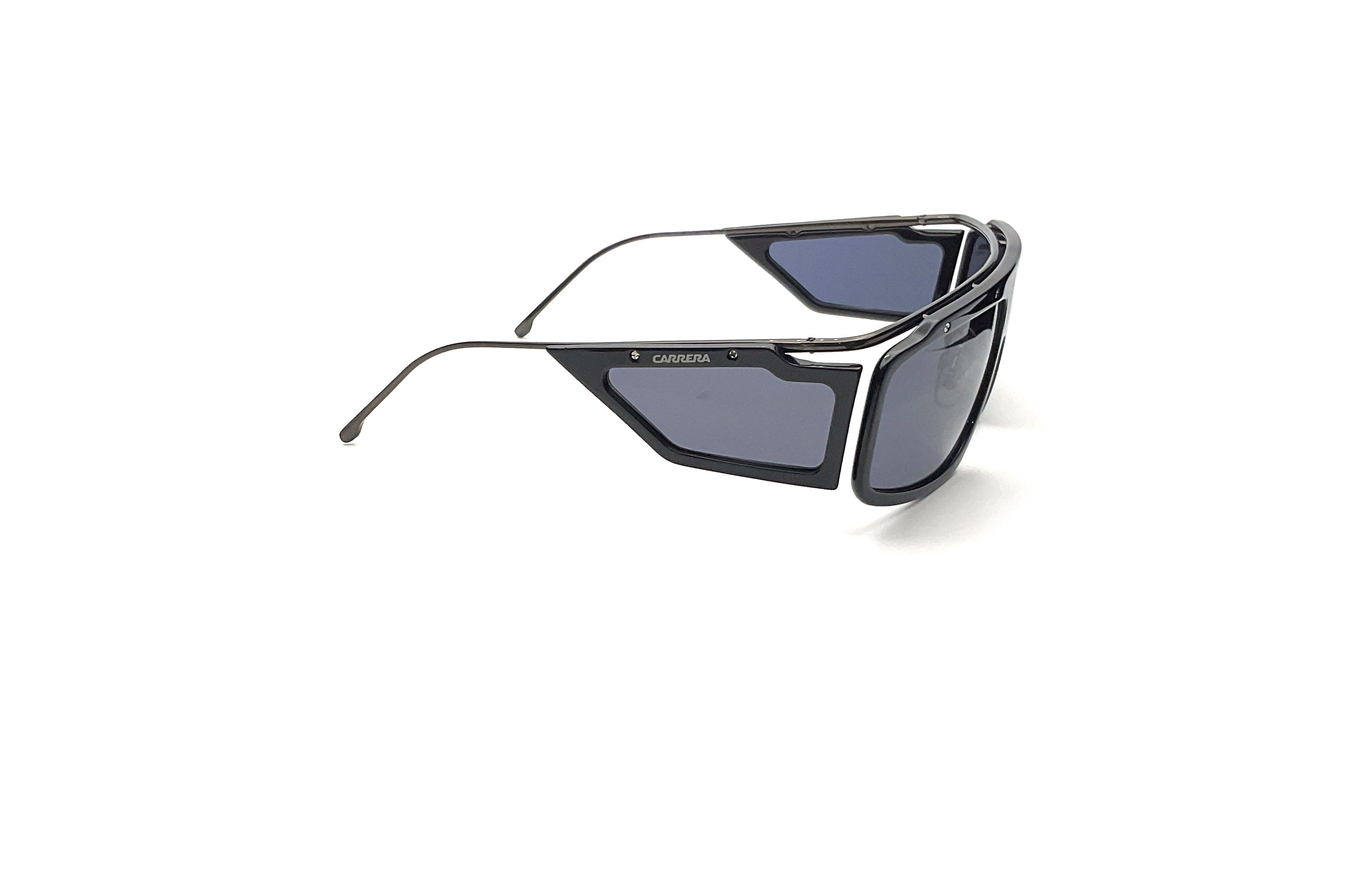 Carrera Facer Black Sunglasses - Polarized UV Protection for Men & Women - Perfect for Driving, Running, and Outdoor Sports