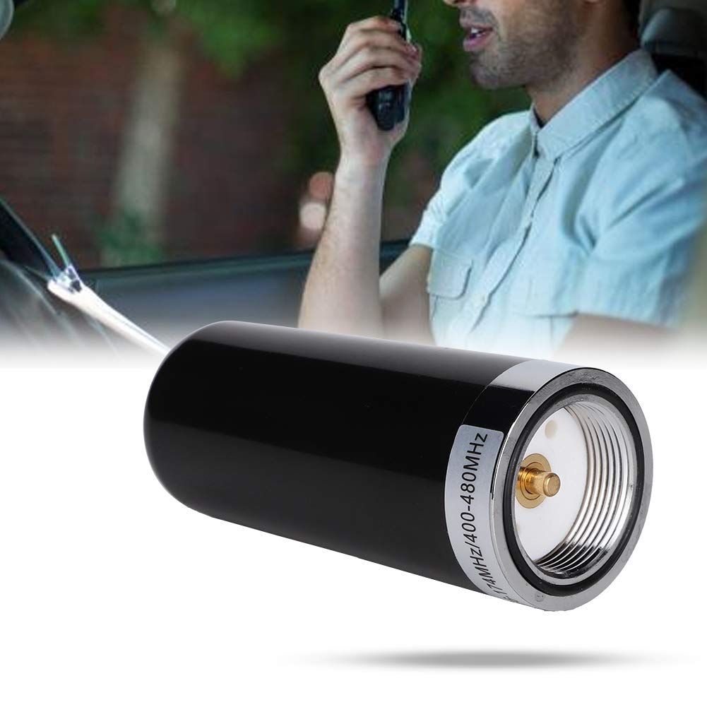 Universal Car Mobile Radio Antenna - NMO UHF VHF Dual Band Super Short Mini Antenna for Vehicles | Perfect for Off-Roading, Trucking & Emergency Communication