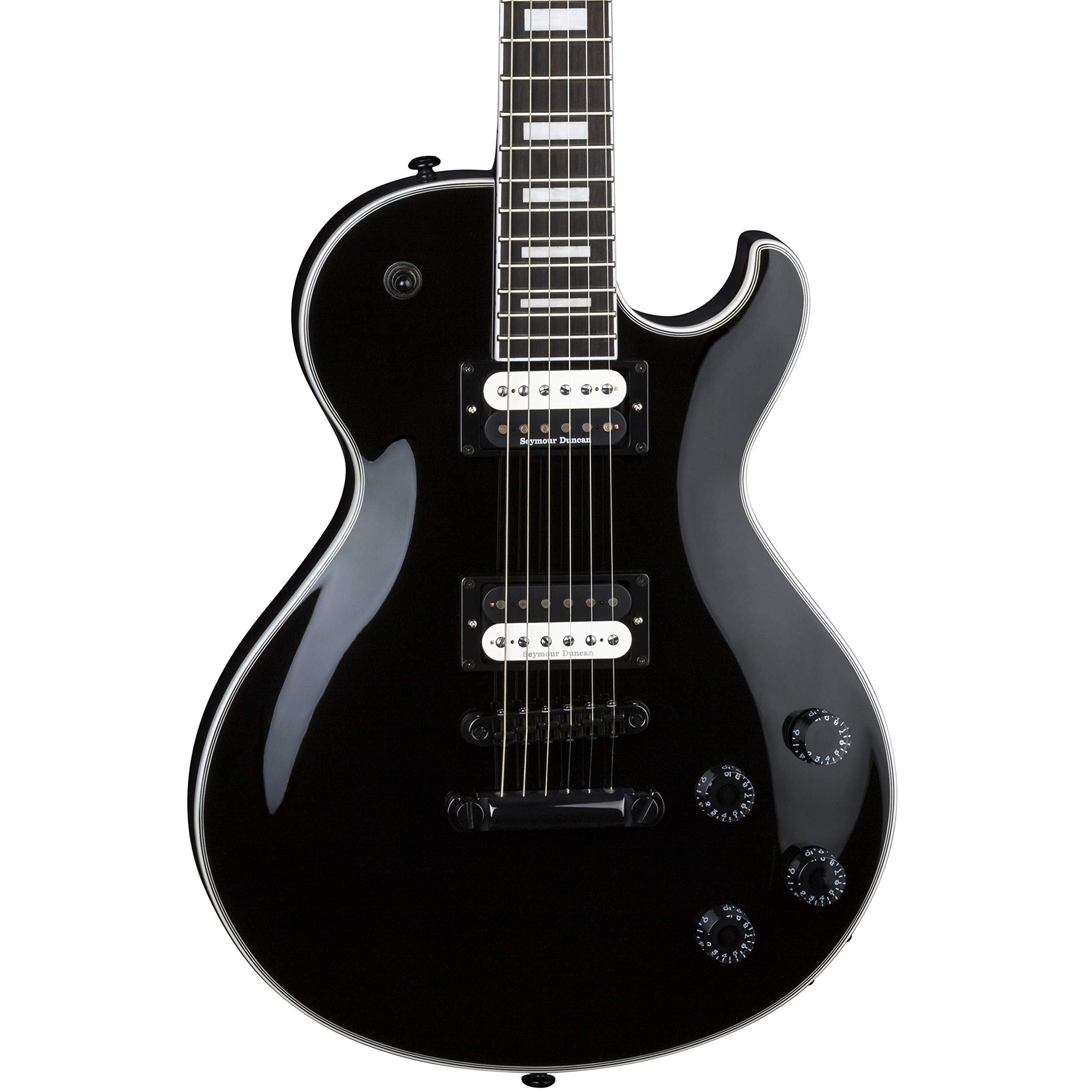 Dean Thoroughbred Select Electric Guitar - Classic Black Finish | Professional Quality for Rock, Blues & Live Performances