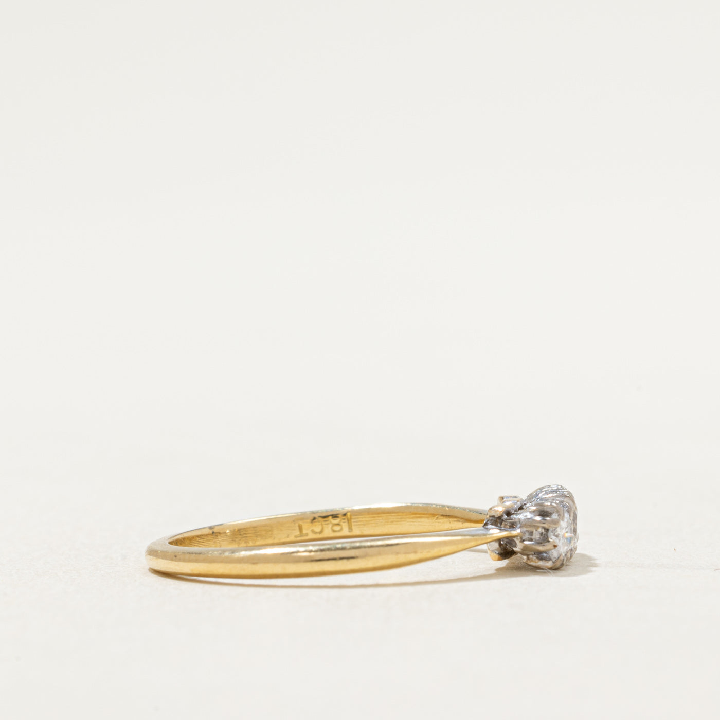 0.26ctw Three Stone Diamond Ring - Size 6.5 | Elegant Engagement, Wedding & Anniversary Jewelry Gift for Women