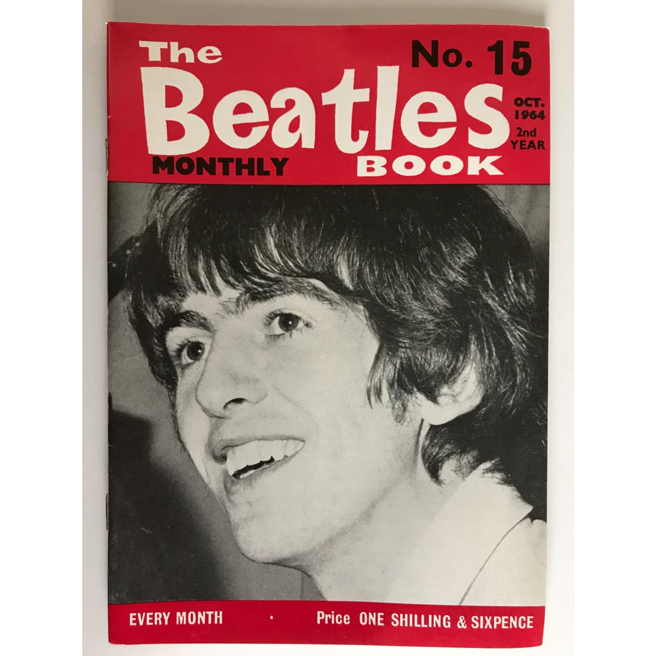 The Beatles Book Monthly Magazine - Rare October 1964 Issue #15 | Vintage Music Collectible for Beatles Fans & Memorabilia Enthusiasts