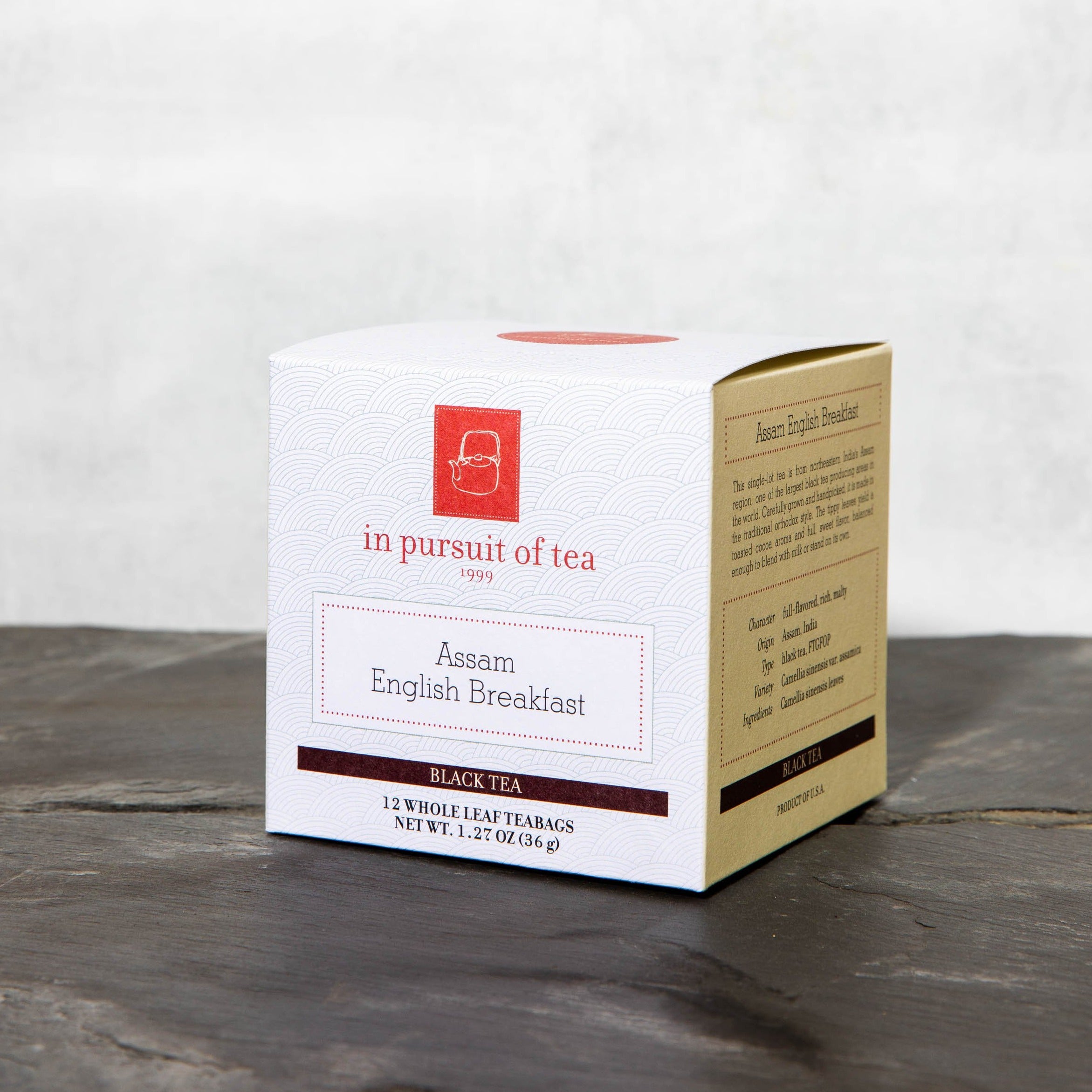 Premium Assam English Breakfast Tea Bags - 100% Pure Black Tea for a Refreshing Morning Boost - Perfect for Home, Office & Gifting