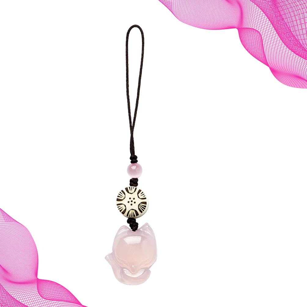 Balacoo Fox Phone Charm - Cute Cartoon Pendant for Phone Straps & Lanyards - Perfect for Keys & Decor
