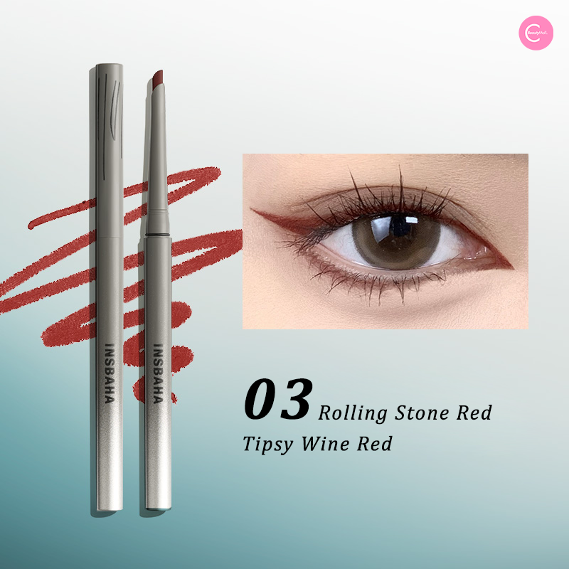 INSBAHA Solo Gel Eyeliner Pen - Waterproof, Smudge-Proof & Long-Lasting Liquid Eyeliner for Precise Winged Liner - Perfect for Everyday Makeup, Party Looks & Professional Use