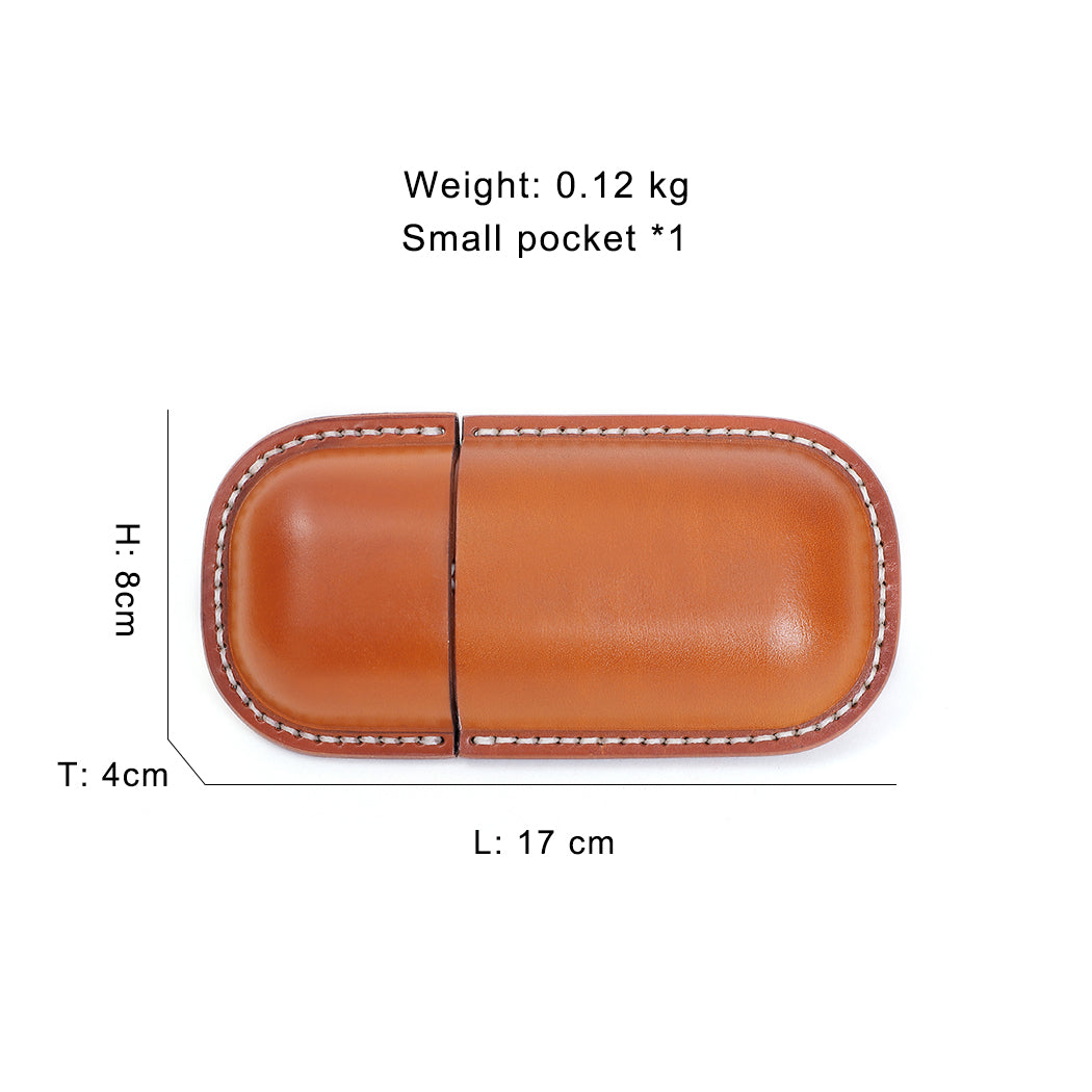 Handmade Unisex Glasses Case - Premium Eyewear Storage Box for Men & Women - Perfect for Sunglasses, Reading Glasses & Optical Frames - Home, Office & Travel Accessory