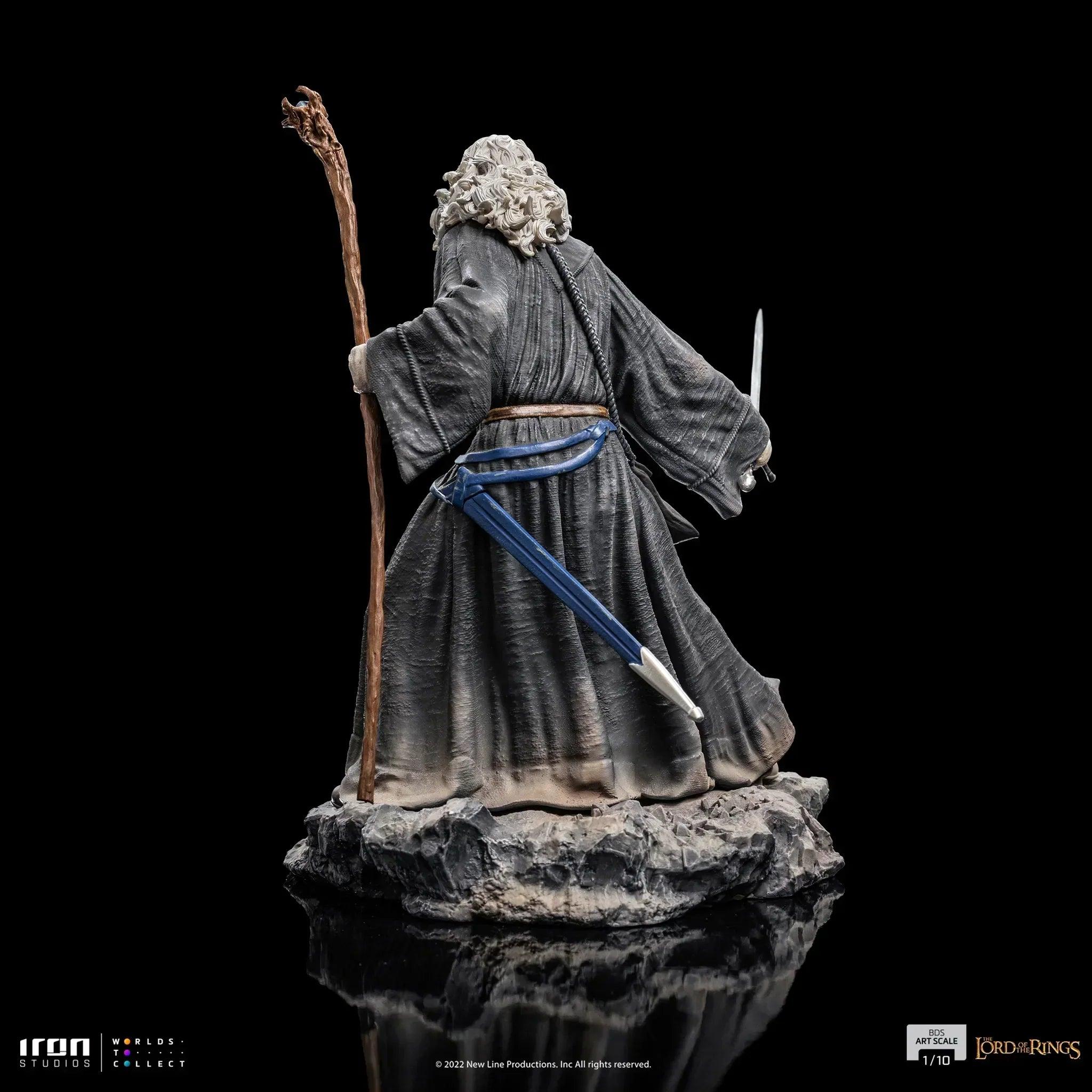 Iron Studios The Lord of The Rings Gandalf BDS Art Scale 1/10 Statue - Premium Collectible Figure for Display & Home Decor