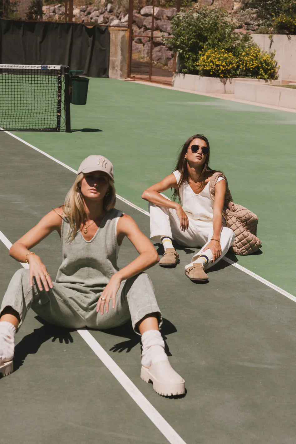 Stylish Green Marie Jumpsuit for Women | Trendy One-Piece Romper | Perfect for Casual Outings, Summer Vacations & Outdoor Adventures