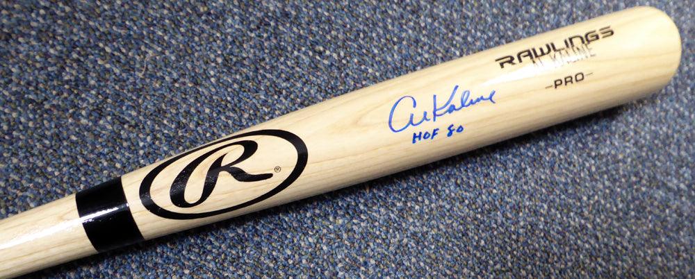 Al Kaline Autographed Rawlings Baseball Bat - Detroit Tigers Hall of Fame 80th Anniversary - PSA/DNA Certified #110759 - Perfect for Collectors & Sports Memorabilia Displays