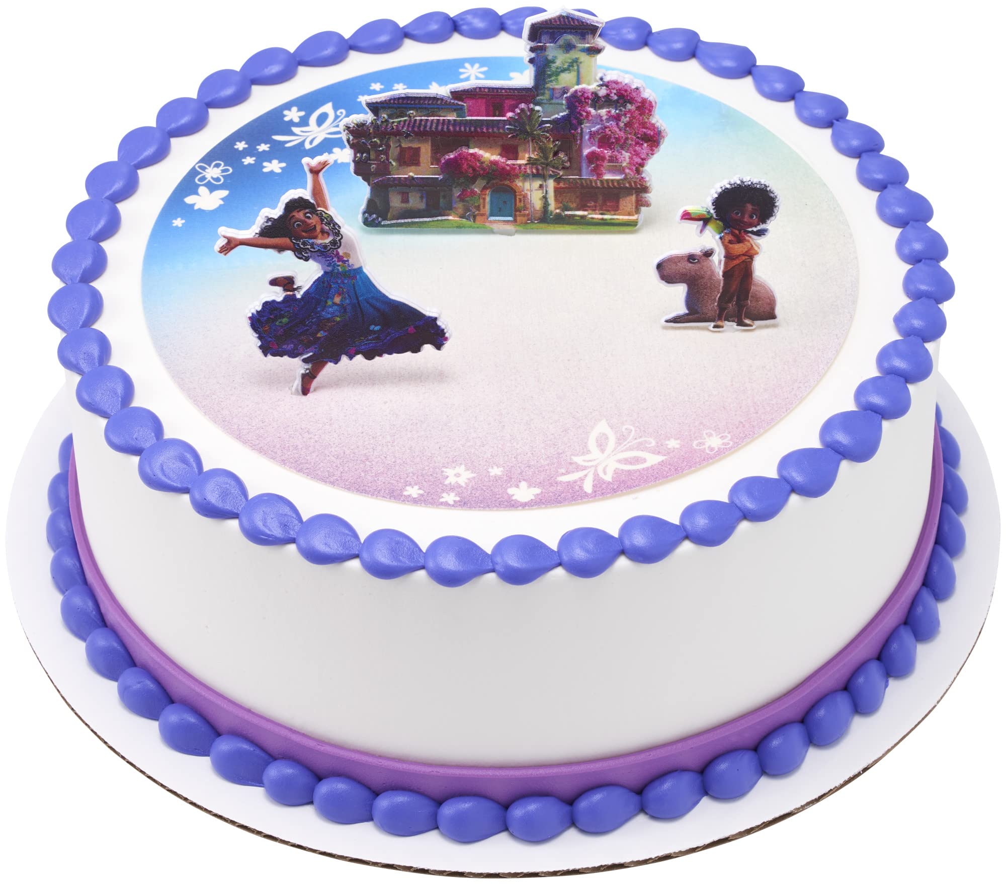 Disney Encanto Cake Topper Set - 3-Piece Cake Decorating Kit for Birthday Parties, Baby Showers & Special Celebrations