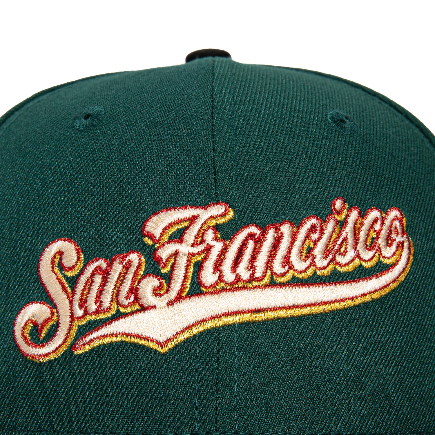 New Era 59Fifty San Francisco Giants 2007 All Star Game Patch Winter Forest Script Hat - Green & Black Baseball Cap for Men, Sports Fans & Collectors - Perfect for Baseball Games, Streetwear & Gift Giving
