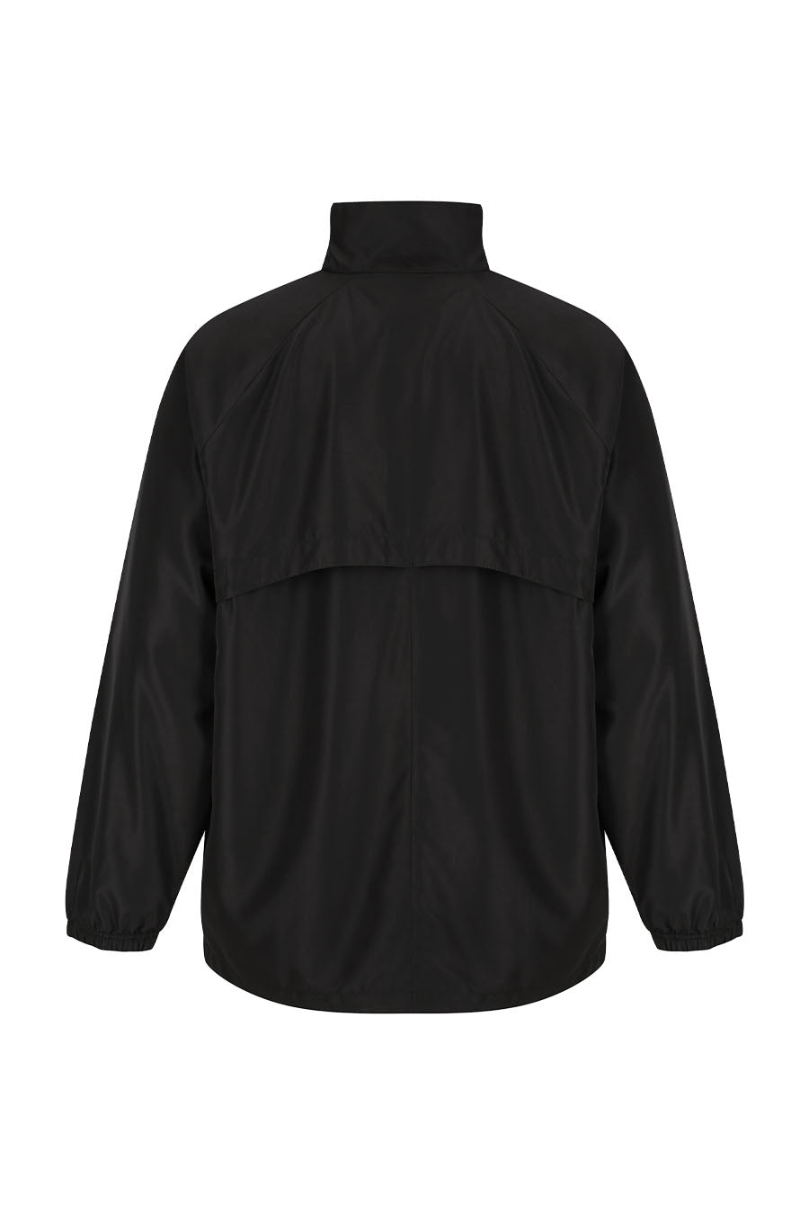 Utility Spray Jacket - Waterproof Windbreaker for Outdoor Activities | Black Raincoat for Hiking, Camping & Travel
