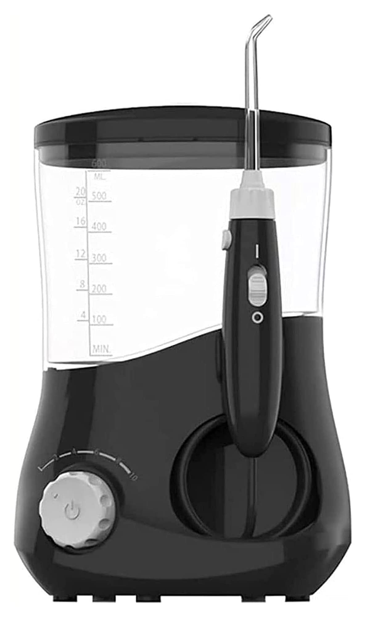 FREEZYMAN Electric Dental Water Flosser - Teeth Cleaner & Oral Irrigator with 4 Multifunctional 360° Rotating Nozzles, 10 Adjustable Pressure Levels | Perfect for Teeth, Braces, Gum Care & Travel Use
