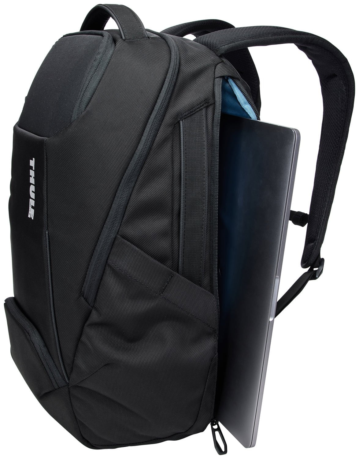 Thule Accent Backpack 26L - Durable Black Laptop Backpack for Men & Women - Perfect for Travel, Work, and Outdoor Adventures