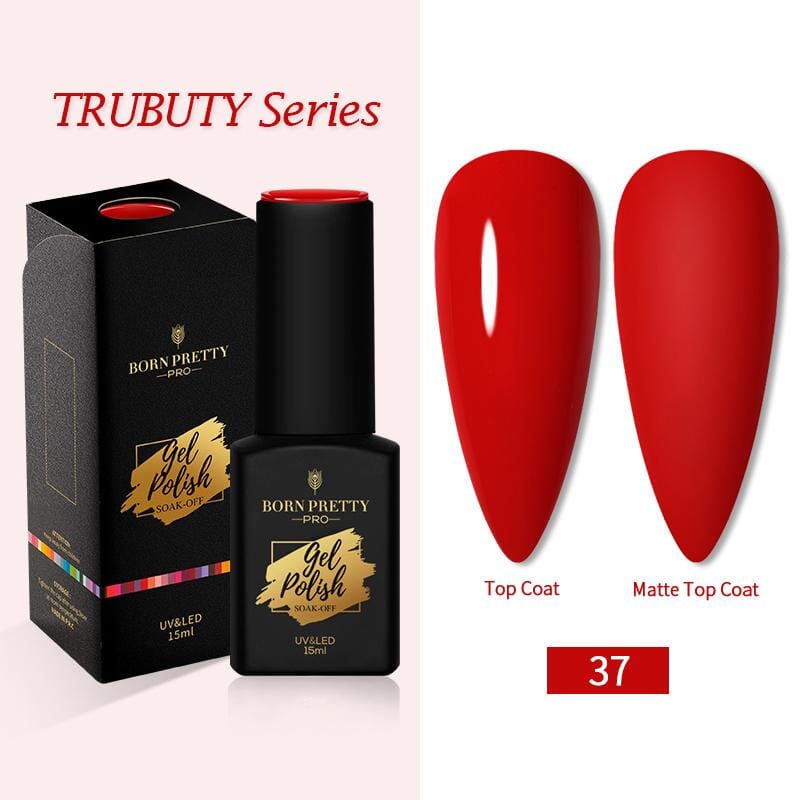 Trubuty Series Gel Polish 15ml - Long Lasting Nail Polish Kit for Salon & Home Manicure - Perfect for Nail Art, DIY Nails, and Professional Use