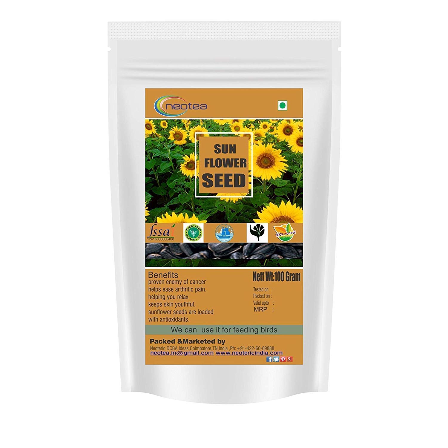 Organic Jumbo Raw Sunflower Seeds - High in Fiber & Protein | Healthy Snack for Weight Loss, Keto & Vegan Diets | Perfect for Salads, Baking & On-the-Go Nutrition
