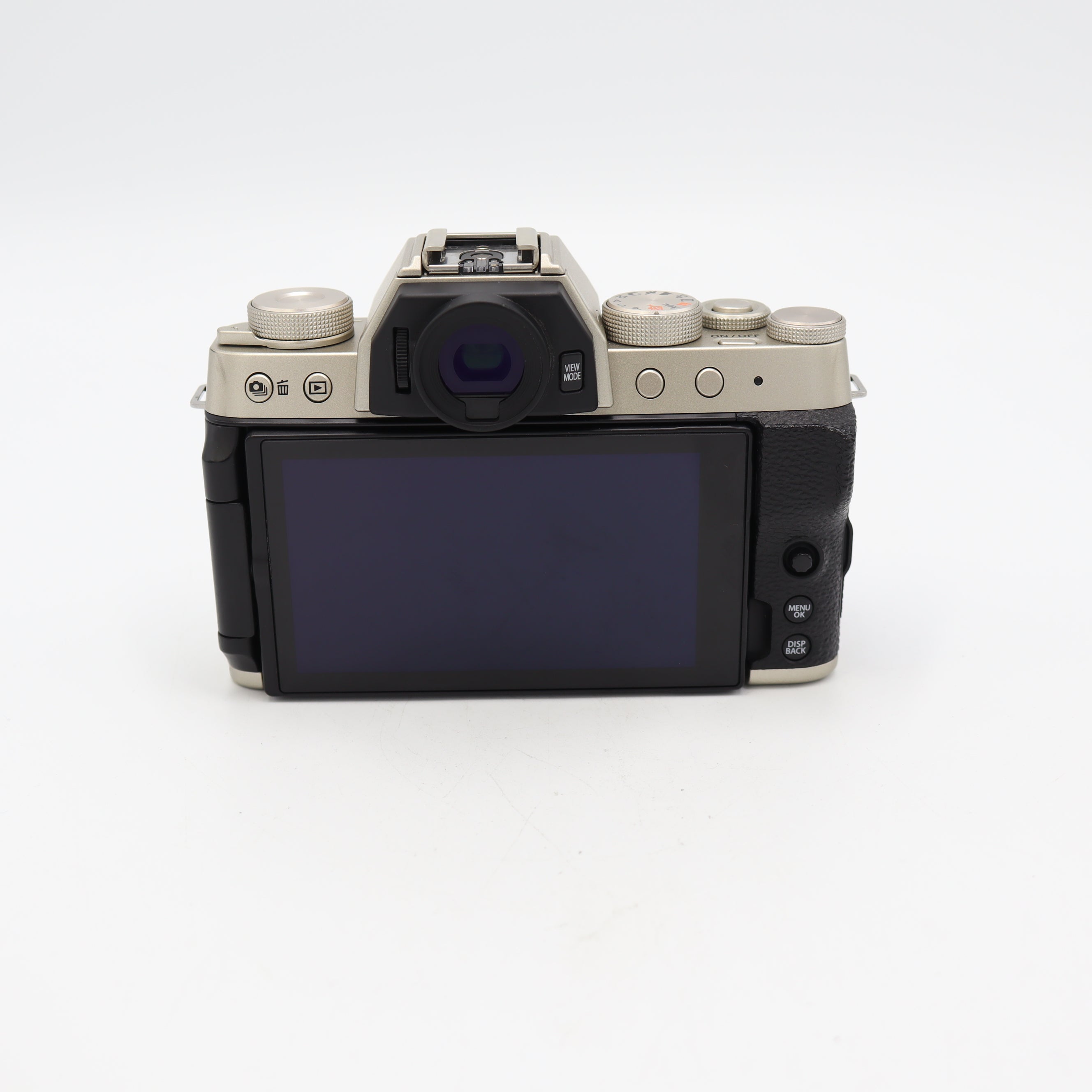 FUJIFILM X-T200 Mirrorless Digital Camera Body - Champagne Gold (Used) | Perfect for Travel Photography & Vlogging