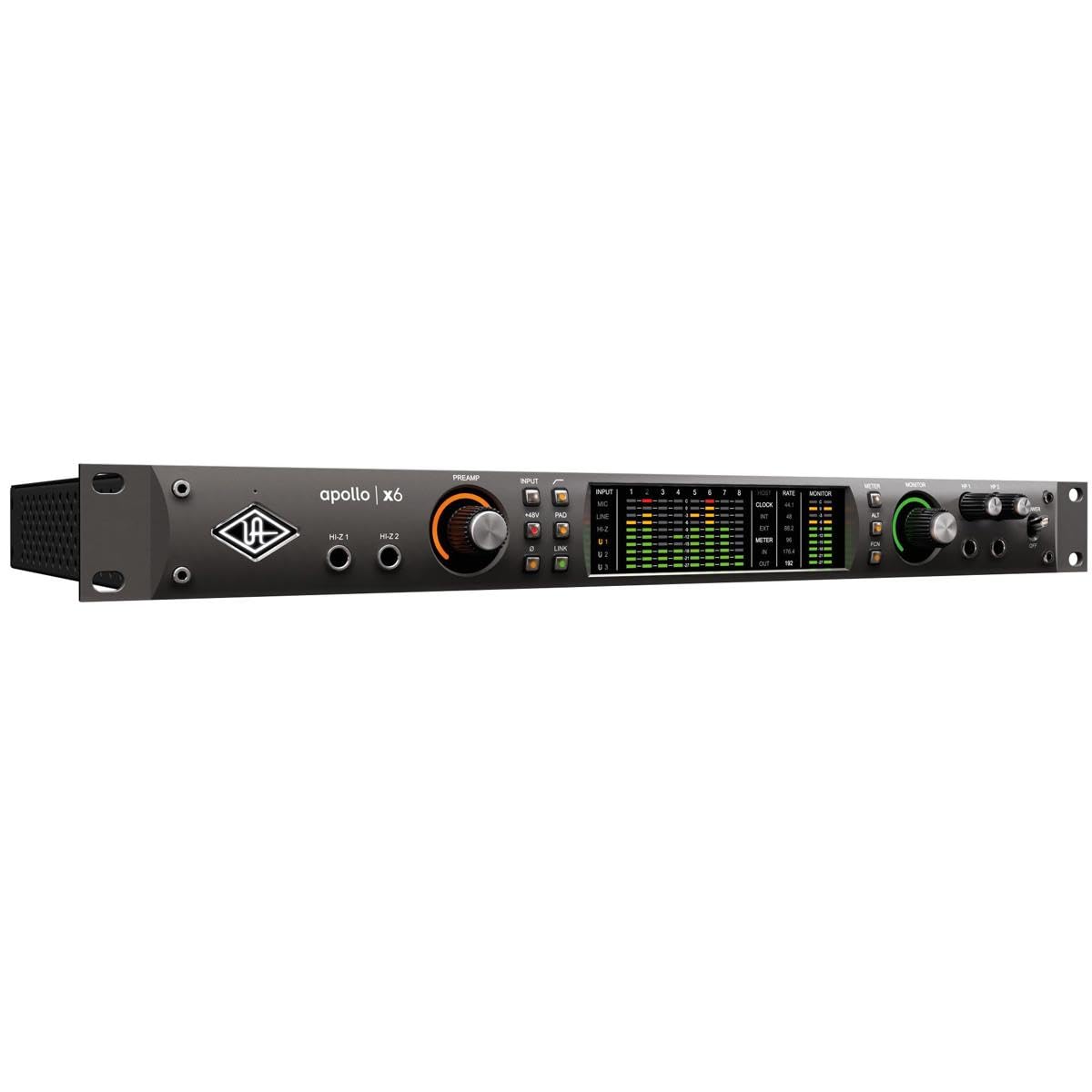 Universal Audio Apollo X6 Thunderbolt 3 Audio Interface - Professional Studio Recording & Music Production Equipment for Home & Pro Studios