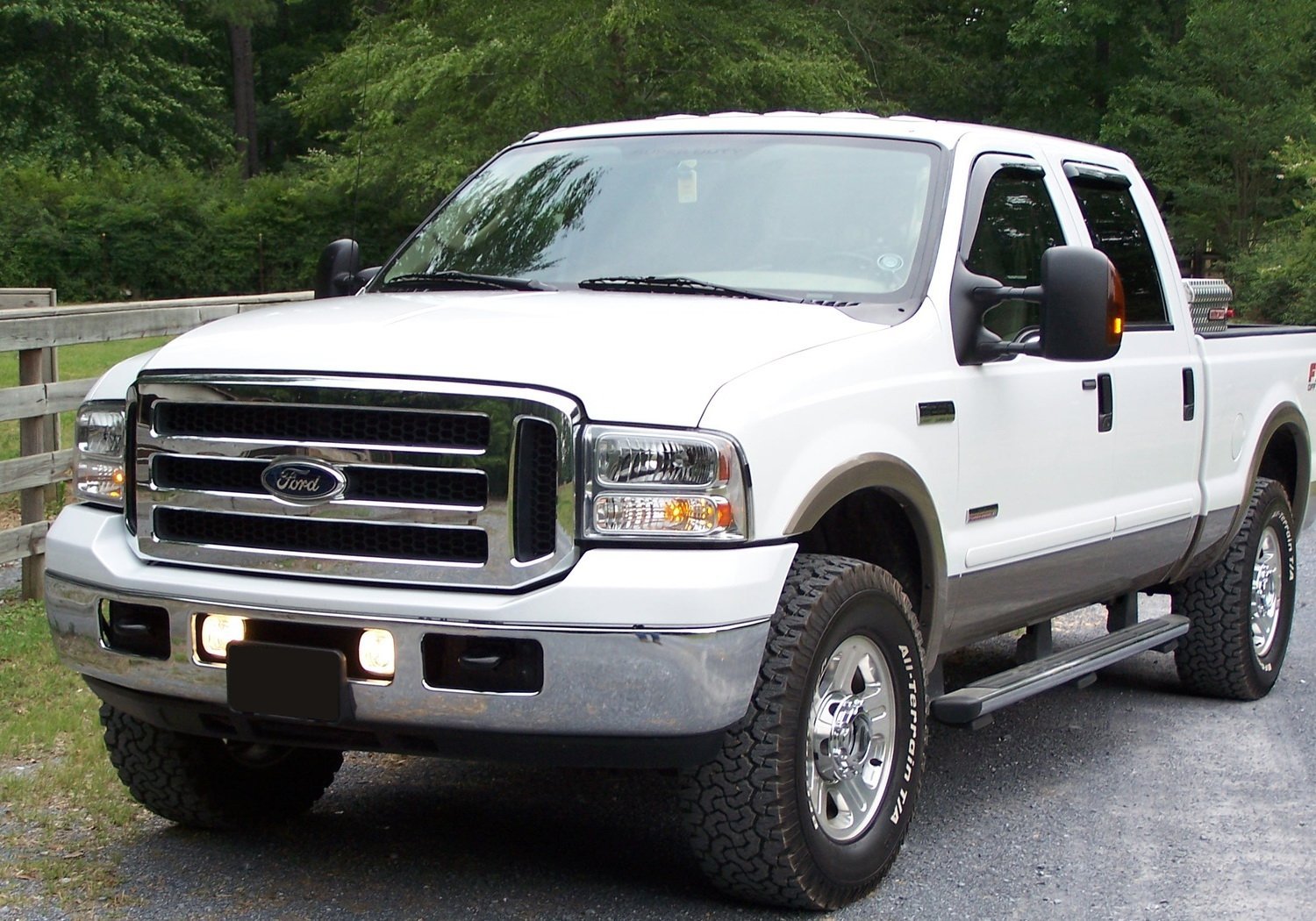 Clear Lens Fog Light Kit with 9145 Halogen Bulbs for Ford F250 F350 F450 F550 Super Duty - Durable Off-Road Lighting for Night Driving & Adverse Weather Conditions