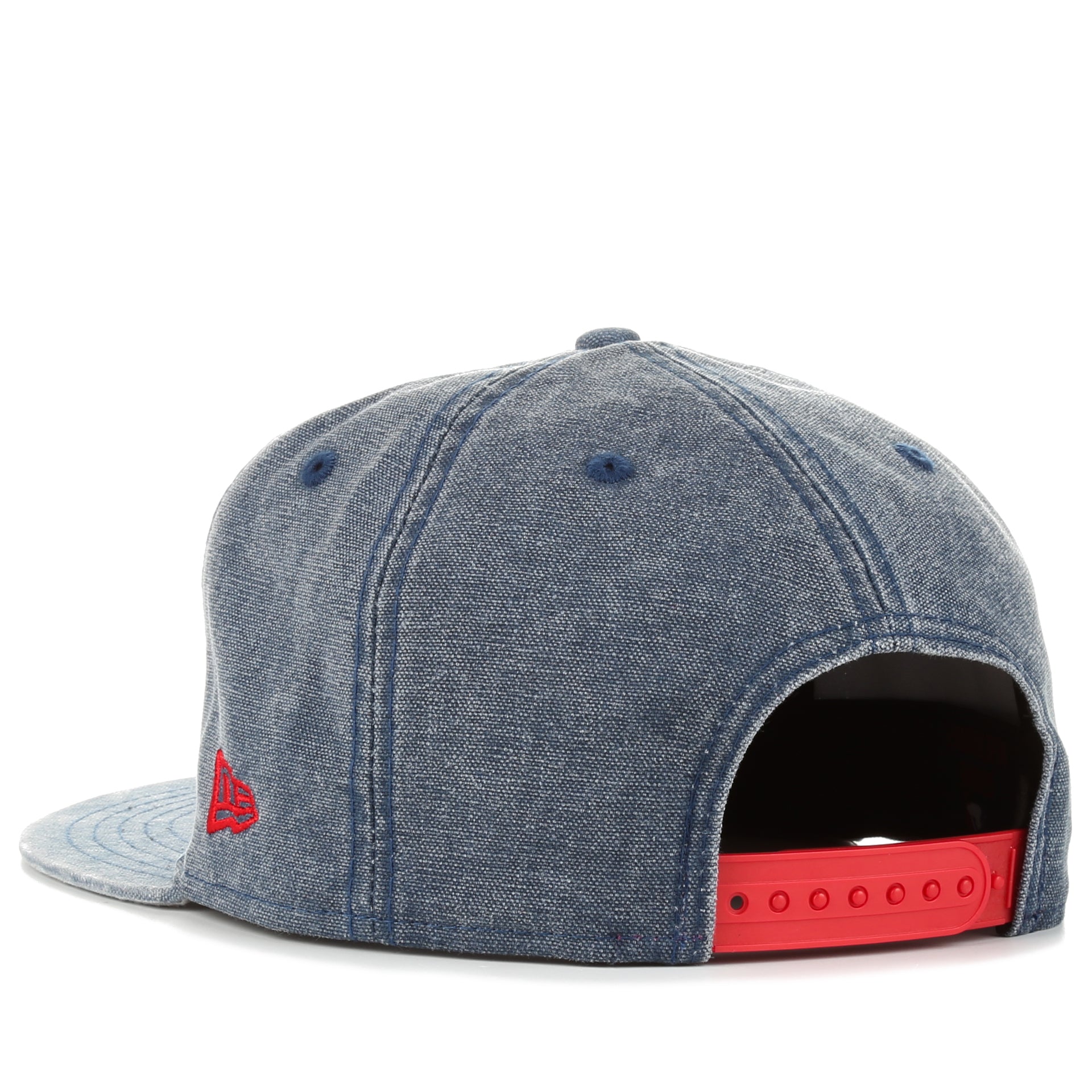 New Era 9Fifty Washed Over Snapback Hat - Boston Red Sox Dark Denim Adjustable Baseball Cap for Men & Women - Perfect for Baseball Games, Streetwear Fashion & Casual Outfits
