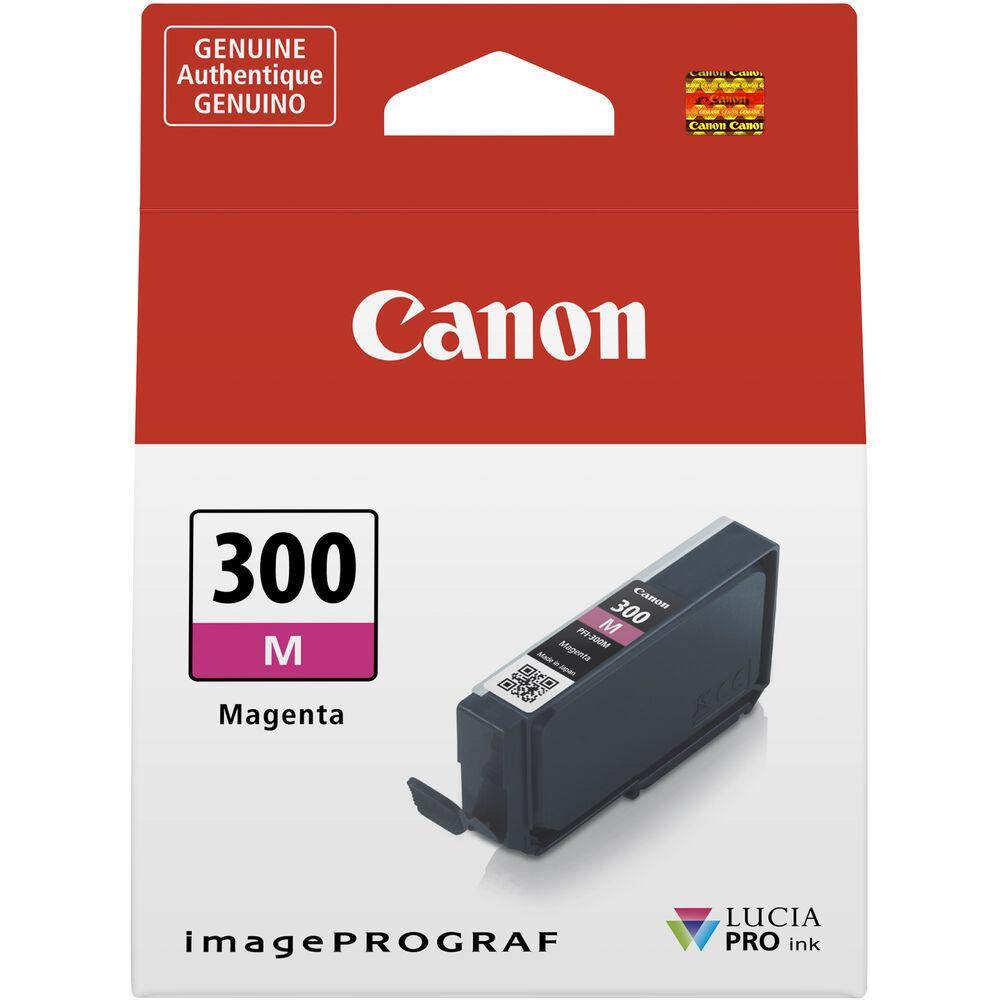 Canon LUCIA PRO PFI 300M Magenta Ink Tank - Premium Quality Ink for Canon Printers | Perfect for Photo Printing, Graphic Design & Office Documents