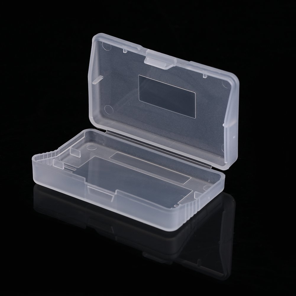 Game Card Case - Transparent Plastic Cartridge Holder for GBA, DS, Switch | Collector's Storage Box with Dust Protection | Perfect for Travel, Home Organization & Game Collection Display