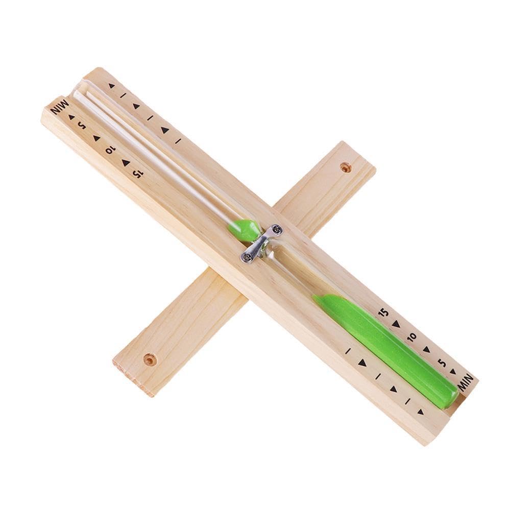 Rotating 15-Minute Sauna Wood Timer - Heat-Resistant Wall Decor Accessory for Sauna & Sand Therapy - Perfect for Sauna Rooms, Steam Baths & Home Spa Relaxation
