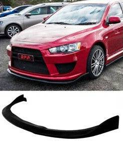 CS Style Front Lip for 2009-2015 Mitsubishi Lancer Ralliart & 2012-2015 Lancer GT/GTS - Aggressive Aero Upgrade for Street Racing & Car Shows