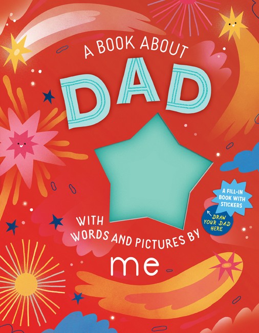 Personalized Father's Day Gift Book - Custom 'A Book About Dad' with Words and Pictures | Heartwarming Keepsake for Dad's Birthday, Father's Day & Special Occasions