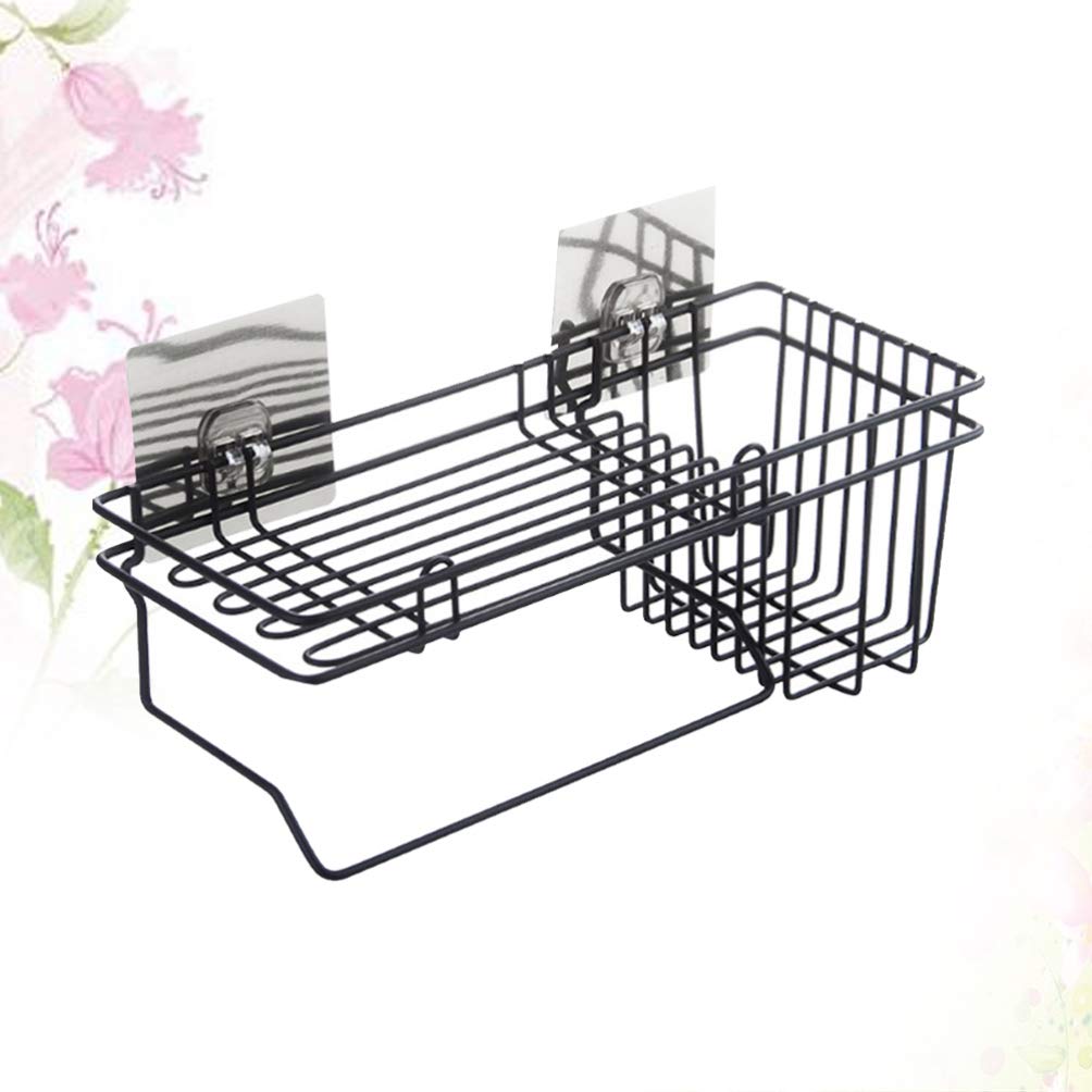 DOITOOL Stainless Steel Soap Holder & Kitchen Sink Organizer - Rustproof Sink Shelf for Sponge, Brush, and Dish Soap (Perfect for Kitchen, Bathroom, RV, and Outdoor Use)