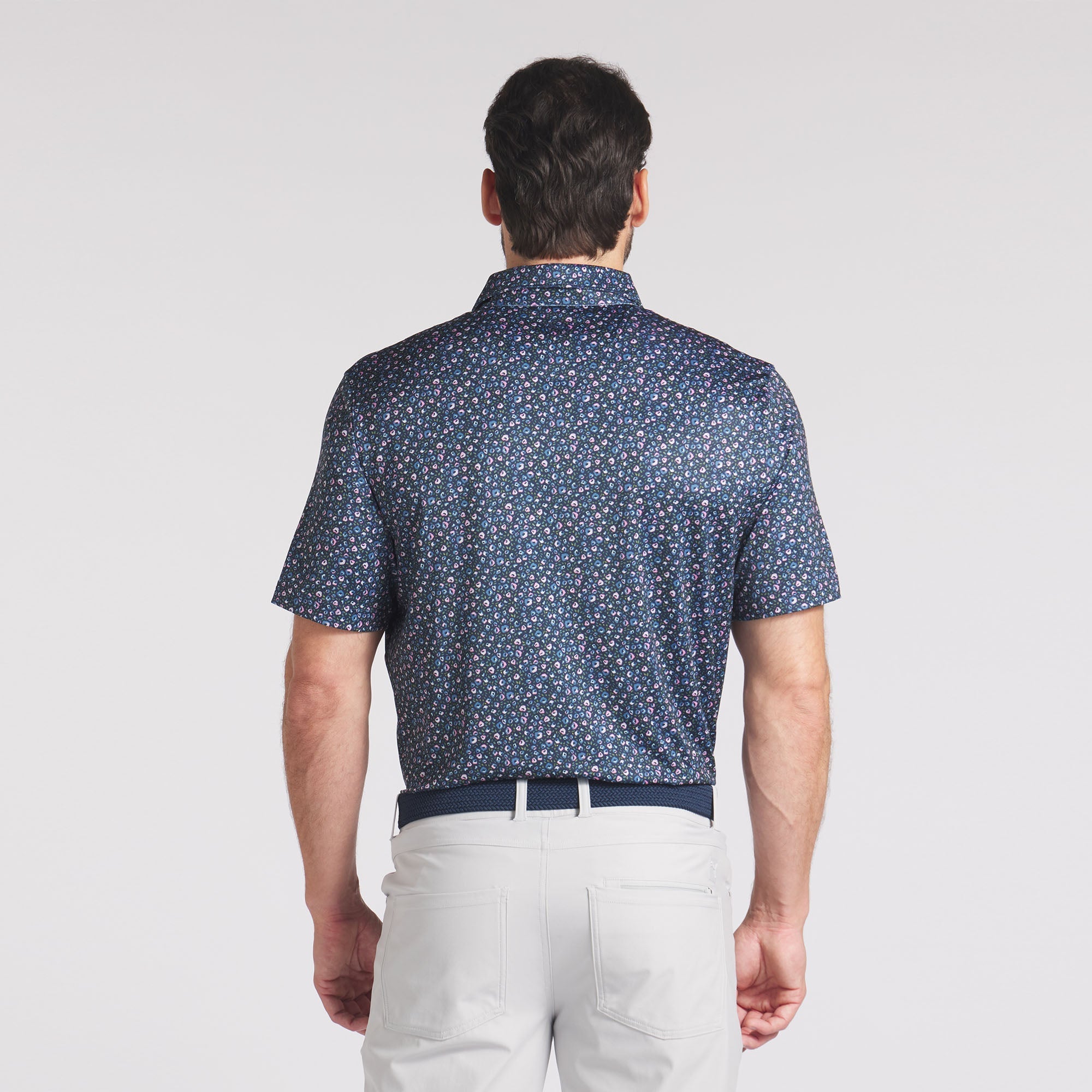 MATTR Soto Golf Polo Shirt for Men - Moisture Wicking, Breathable & UV Protection - Perfect for Golf, Casual Wear & Outdoor Activities