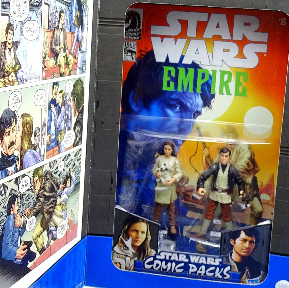 Star Wars Comic Book Action Figure 2-Pack - Dark Horse Empire #8 Camie & Laze Loneozner - Collectible Toy Set for Fans & Display - Perfect for Star Wars Collectors, Gift Giving & Home Decor