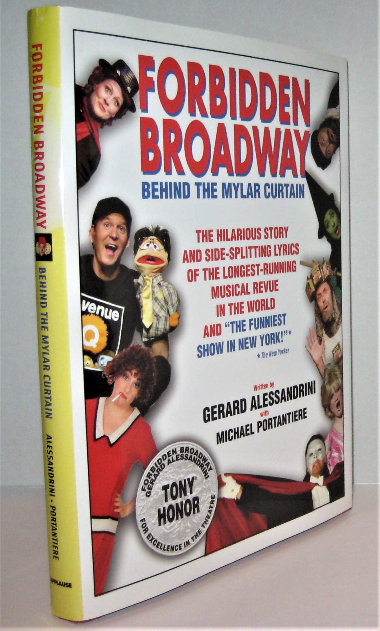 Forbidden Broadway: Behind the Mylar Curtain - Applause Books | Broadway Musical Parody Book for Theater Lovers & Comedy Fans | Perfect for Gift, Book Club & Theater Enthusiasts