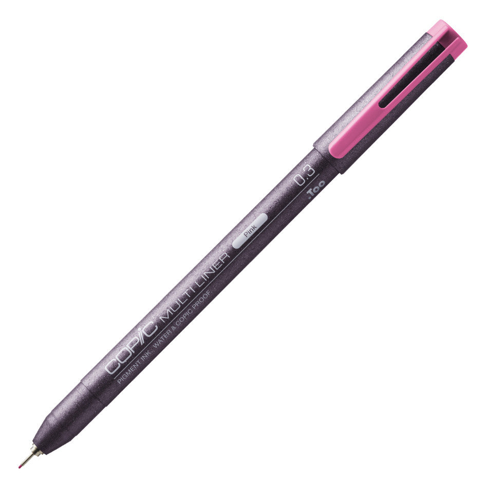 Copic MultiLiner Drawing Pen Set - Fine Tip Pink Ink Markers for Sketching, Illustration & Calligraphy - Perfect for Artists, Designers & Bullet Journaling