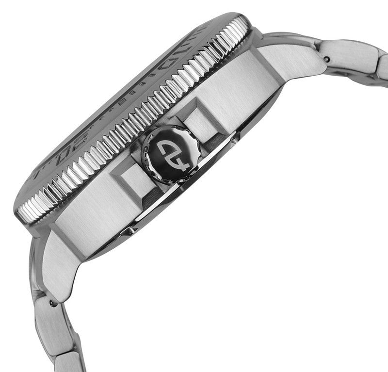 ANDROID Parma 52 Automatic Day/Date Men's Watch AD773BBU - Luxury Stainless Steel Dress Watch for Business & Formal Occasions