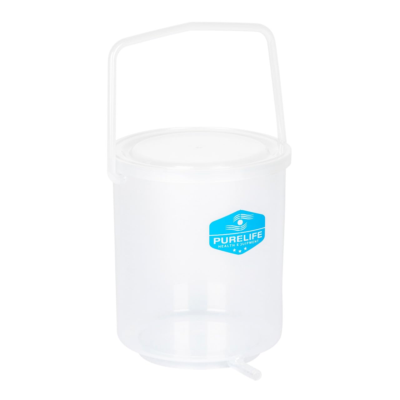 Purelife Let's Get Started Coffee Enema Kit - 2 Quart Enema Bucket for Gerson Therapy & Colon Cleansing | USA Made | Includes 1/2 Pound Organic Coffee | Perfect for Home Detox & Wellness Routine