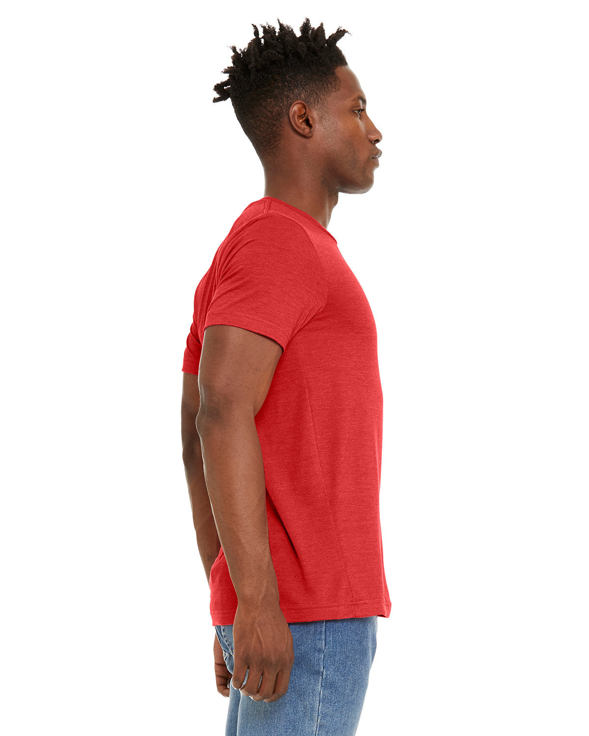 Bella + Canvas 3301C Unisex Sueded T-Shirt - Soft Comfortable Crewneck Tee for Men & Women - Perfect for Casual Wear, Gym, and Everyday Outfits
