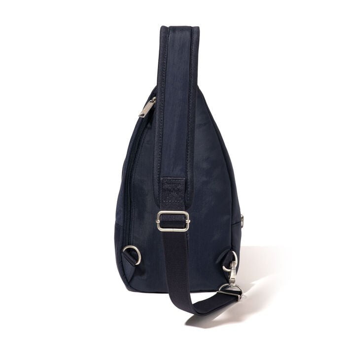 Baggallini Securtex Anti-Theft Crossbody Sling Bag for Women - RFID Blocking, Lightweight & Secure Travel Purse - Perfect for Day Trips, Commuting, and Shopping