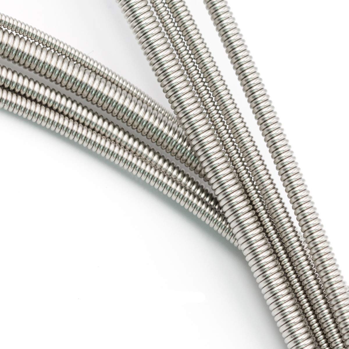 Orphee VX140 Hexagonal Steel Nickel Wound Electric Bass Guitar Strings - 6-String Set (Long Scale .030 .045 .065 .080 .100 .125) for Professional Musicians & Studio Recording