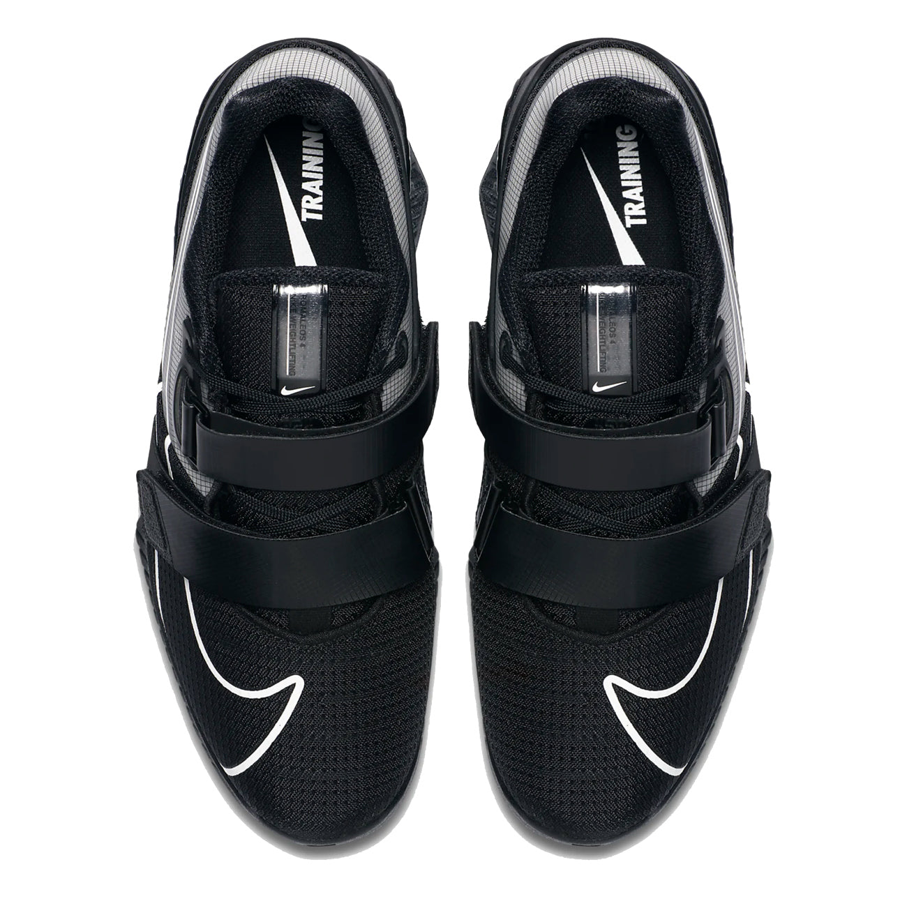 Nike Romaleos 4 Weightlifting Shoes for Men & Women - Black | Powerlifting, CrossFit & Olympic Lifting Gym Training Footwear
