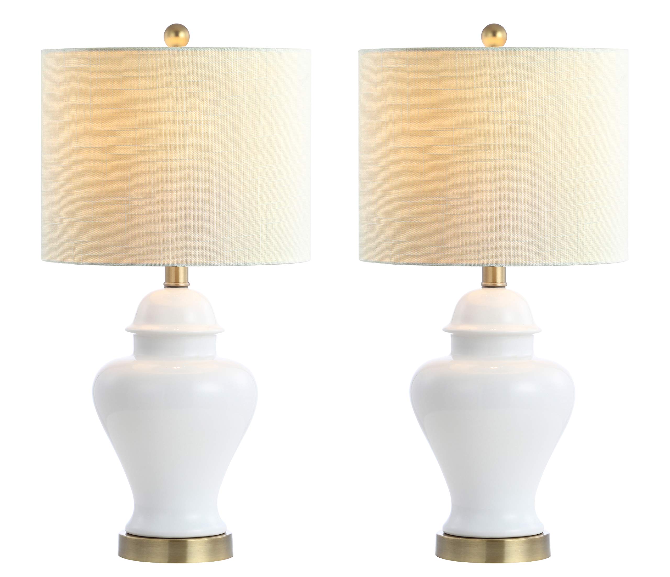 Jonathan Y JYL6602C-SET2 Set of 2 Classic Cottage Table Lamps - 22