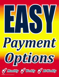 Vinyl Window Sign - Accept Credit Cards & Contactless Payments | Perfect for Retail Stores & Small Businesses