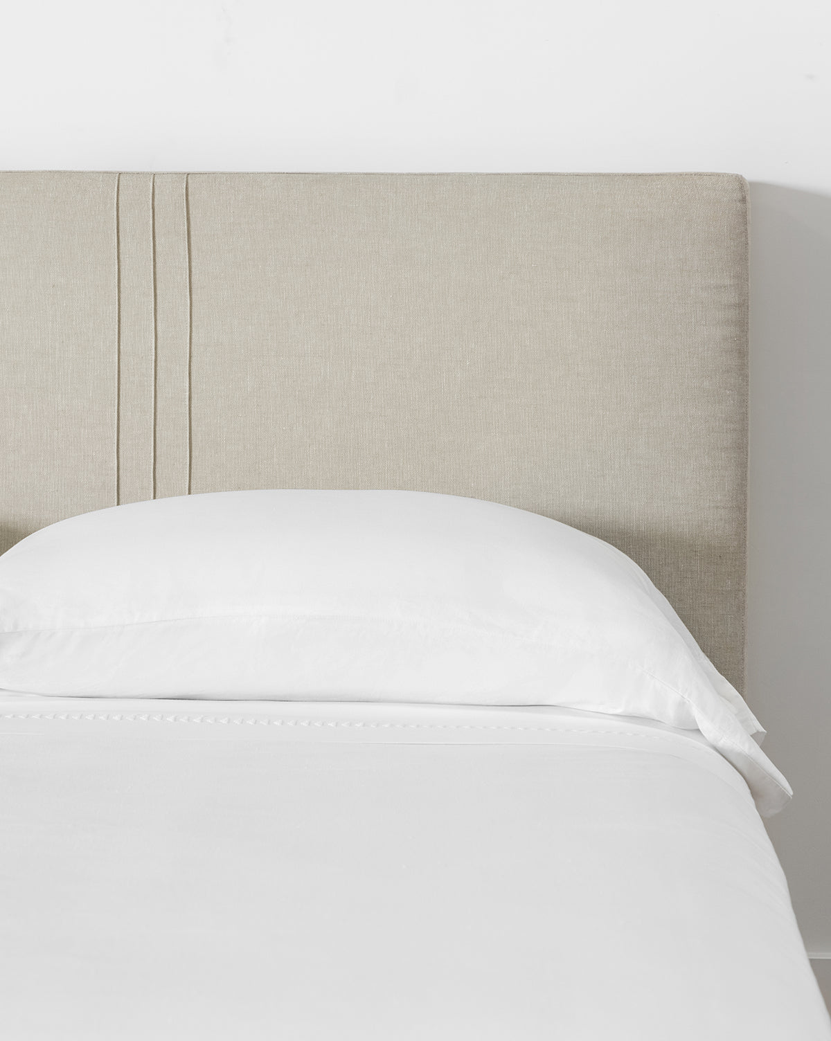 Taylor Pleated Bed - Queen Size Ready to Ship | Modern Upholstered Platform Bed Frame with Storage | Perfect for Small Spaces, Apartments & Guest Rooms