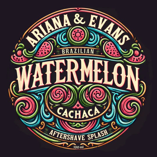 Ariana & Evans Watermelon Cachaca Aftershave Splash for Men - Cooling Post-Shave Balm with Refreshing Scent - Perfect for Sensitive Skin & Summer Shaving Routine
