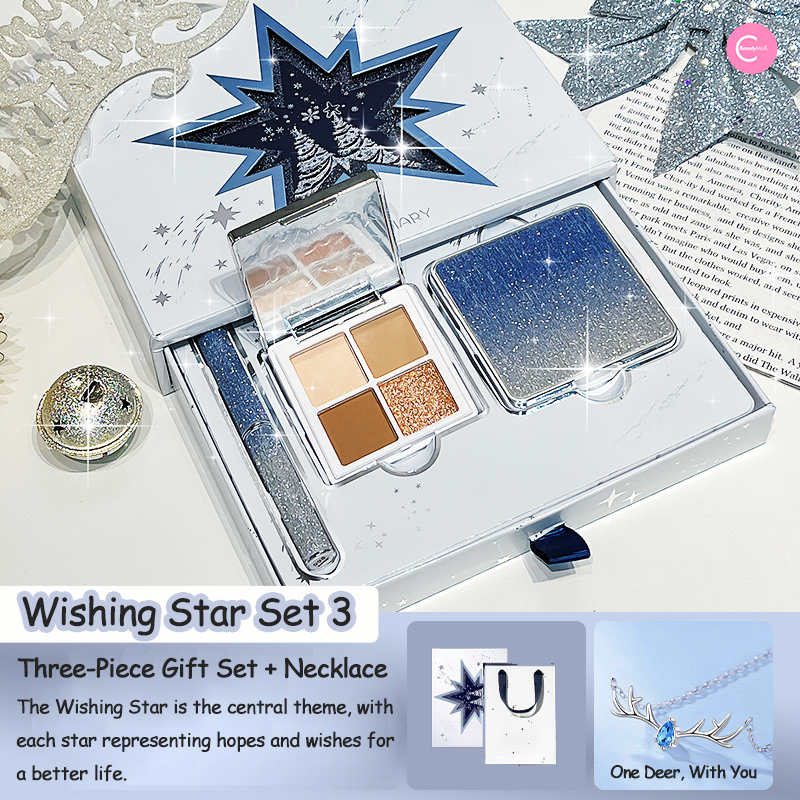JOJO Diary Wishing Star Christmas Limited Edition Gift Set - Perfect Holiday Journal & Keepsake for Women, Teens & Girls - Great for Christmas Gifts, Memory Keeping & Special Occasions